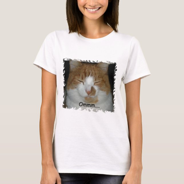 Ommm.. Kitty T-Shirt (Vorderseite)