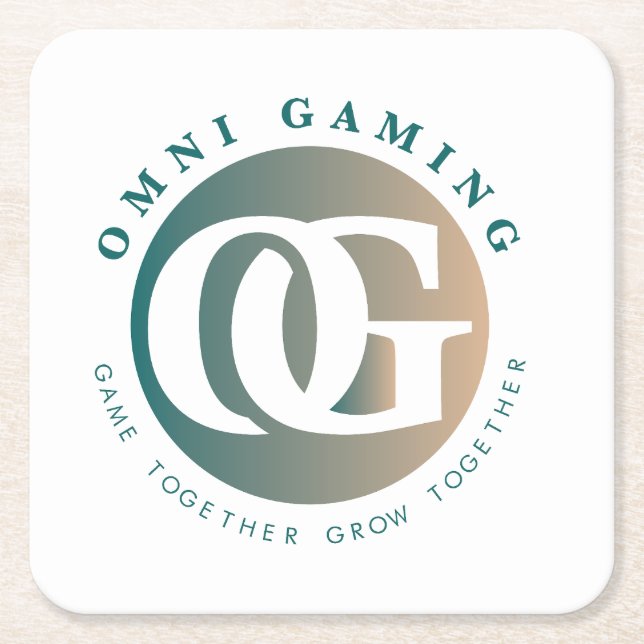 Omni Gaming Paper Untersetzer (Platz) (Vorderseite)