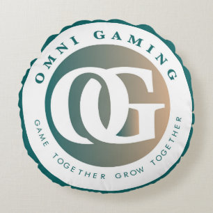 Omni Gaming Round Pillow Rundes Kissen