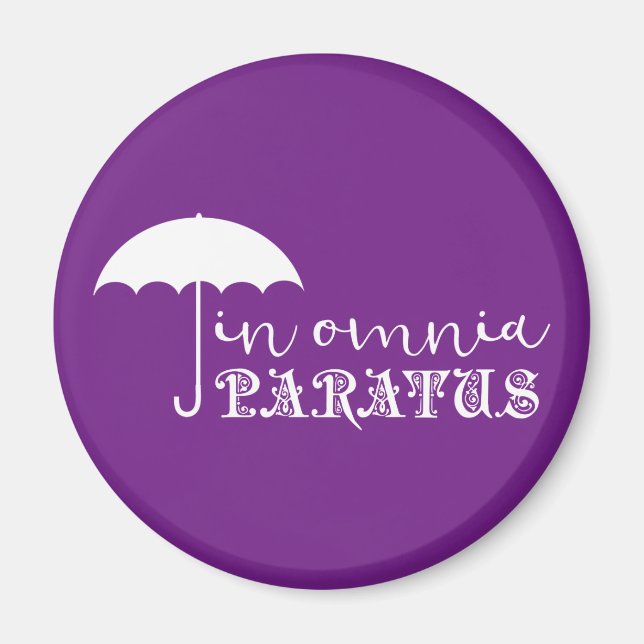 Omnia Paratus Magnet (Vorne)