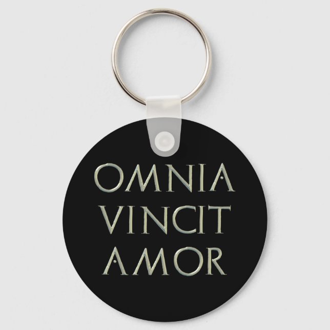 Omnia Vincit Amor Schlüsselanhänger (Vorderseite)
