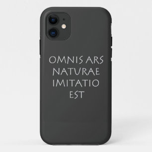 Omnis ars naturae imitatiatio est Case-Mate iPhone hülle
