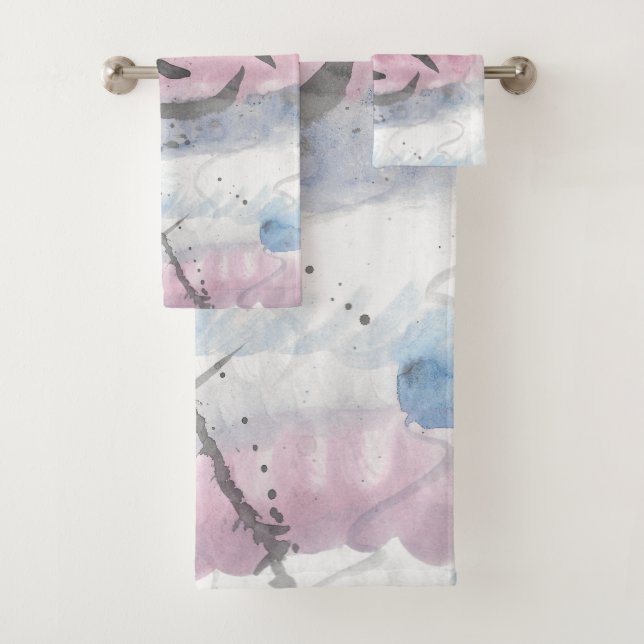 Omo (Gedanken) Kanji Badhandtuch Set (Insitu)