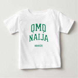 Omo-Naija — Nigerianisches Erbe Baby T-shirt