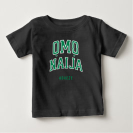 Omo-Naija — Nigerianisches Erbe Baby T-shirt