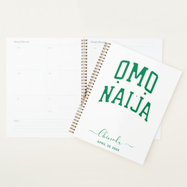 Omo-Naija — Personalisiert  Planer (Anzeige)