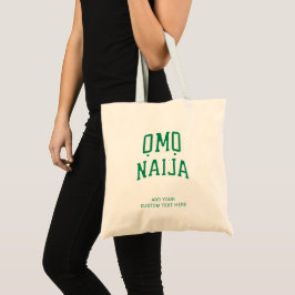Omo-Naija — Personalisiertes Nigerianisches Erbe Tragetasche