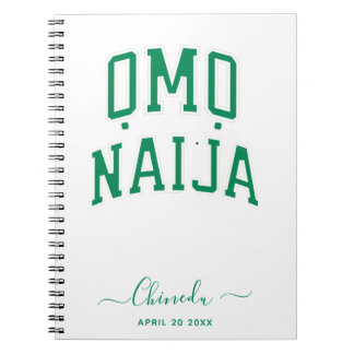 Omo-Naija — Personalisiertes Notizbuch Notizblock