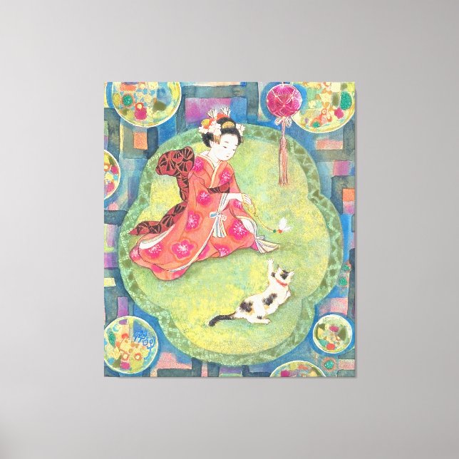 Omohide Garasu: A Little Glass Memory Leinwanddruck (Vorderseite)