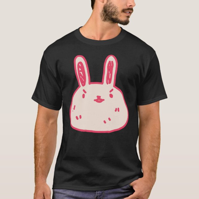Omori Bunny Sticker T-Shirt (Vorderseite)