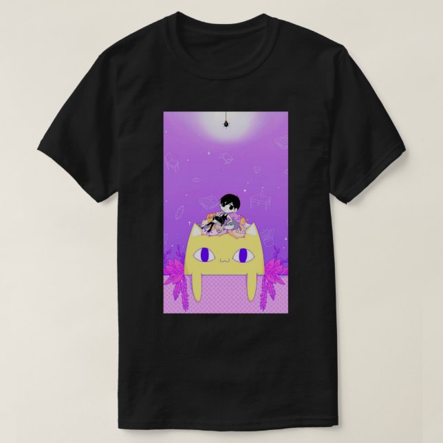omori Sticker.png T-Shirt (Design vorne)
