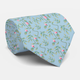 Omphalodes Blue Wedding Keepake Neck Tie Krawatte