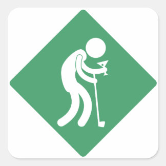 OMSC-Aufkleber Quadratischer Aufkleber