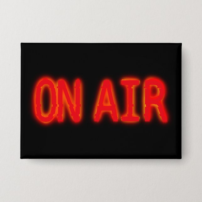 On Air Glitch Button (Vorderseite)