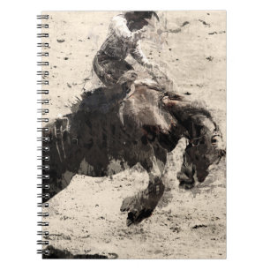 On - Bronco Busting Champ Notizblock