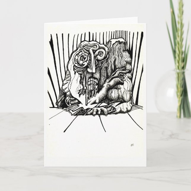 On Edge, von Brian Benson Karte (Vorderseite)