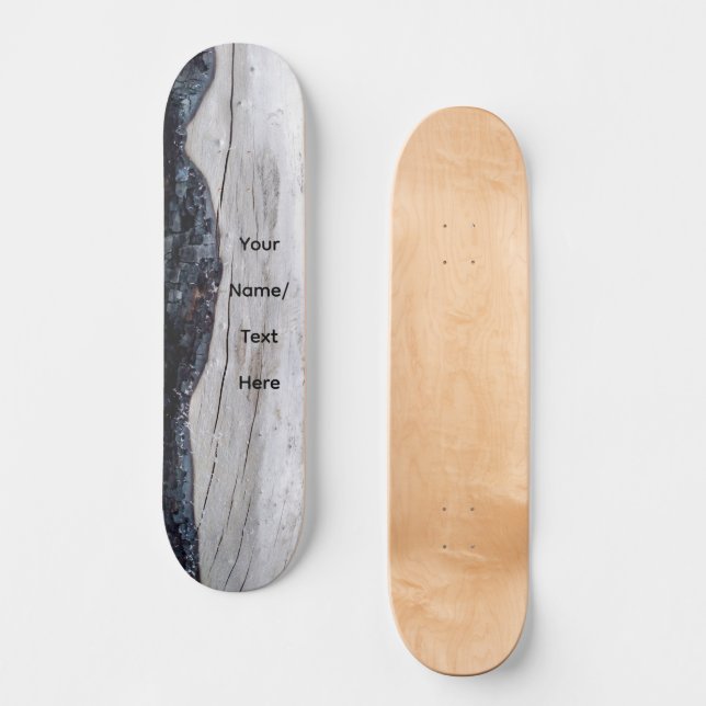On Fire Skateboard  (Vorderseite)