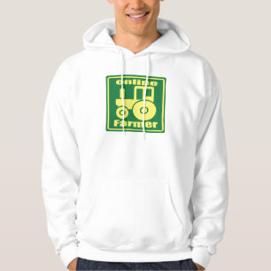 on-line-Bauer des grünen Traktors Hoodie