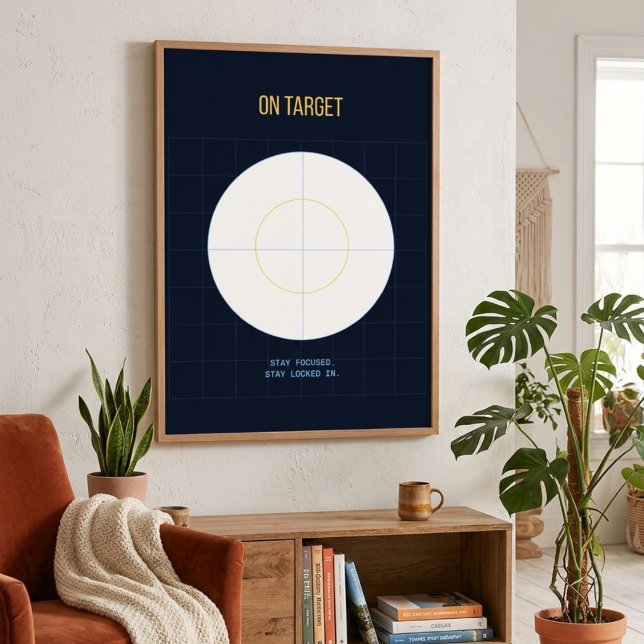 On Target — 90er Maximalist Poster | Retro-Schlafz (Von Creator hochgeladen)