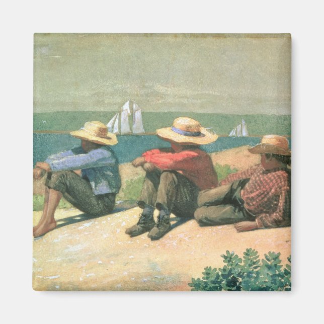 On the Beach, 1875 Magnet (Vorne)