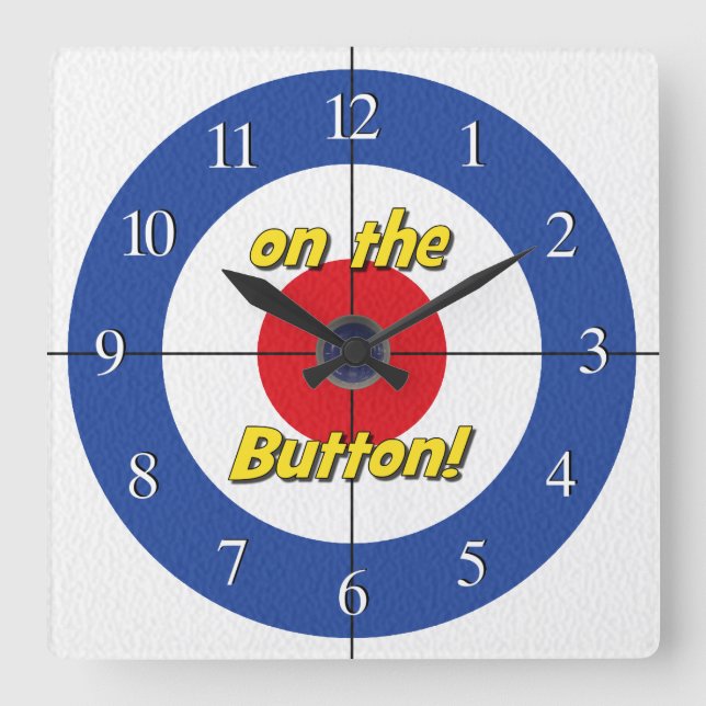 "On the Button" Curlers Uhr - (Blau) (Vorderseite)