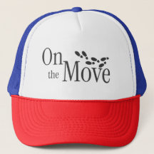 "On the Move" Hut - Stilvolle und Motivierend Kopf