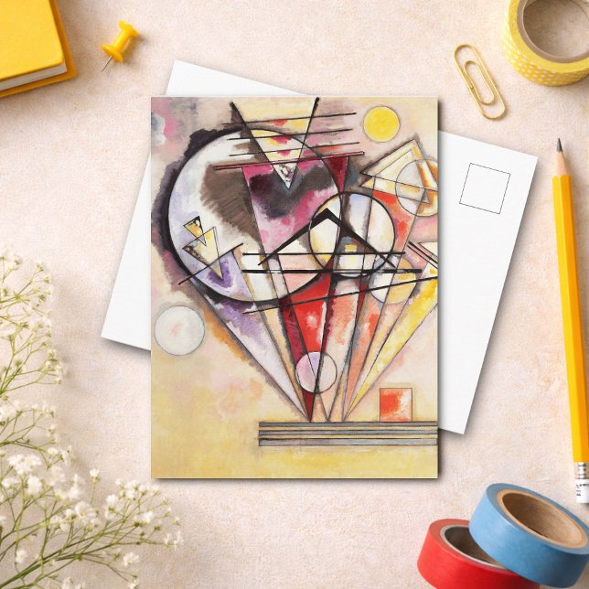 On the Points by Wassily Kandinsky Postkarte (Von Creator hochgeladen)