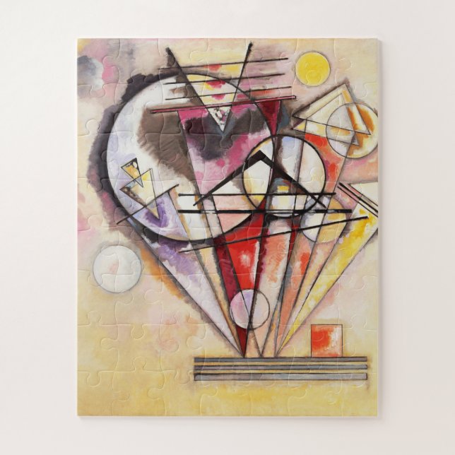 On the Points by Wassily Kandinsky Puzzle (Vertikal)