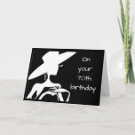 ON YOUR "70th" YOU LOOK FABULOUS Karte<br><div class="desc">**70** NEVER LOOKED SO GOOD BIRTHDAY CARD WILL BE SURE TO MAKE HER FEEL "FANTASTIC" AND CHANGE THE "AGE" IF YOU WISH OR THE VERSE AS WELL!!!!</div>
