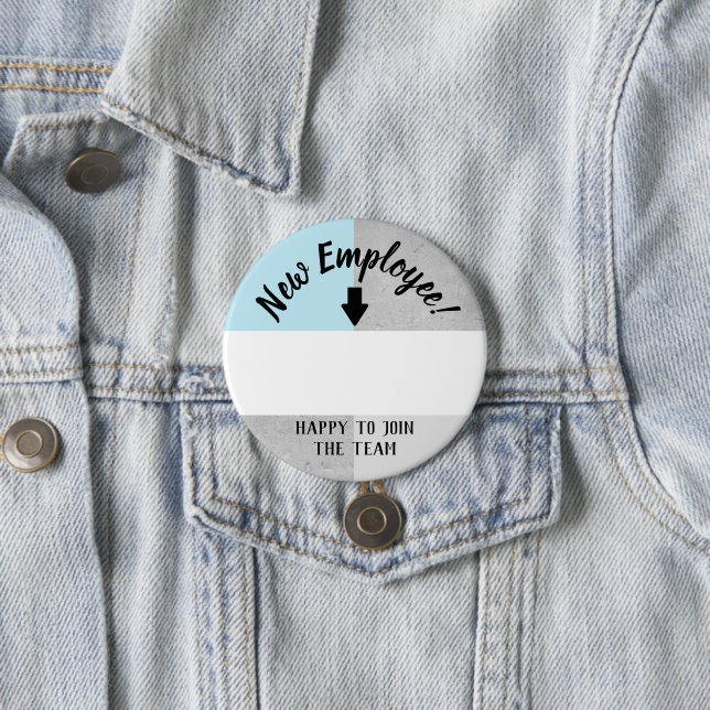 Onboarding neuer Angestelltwillkommens-Namenknopf Button (Beispiel)