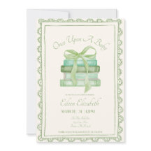 Once Upon A Baby Baby Shower Invitation 