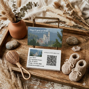 Once Upon A Child Baby Boutique QR-Code Visitenkarte