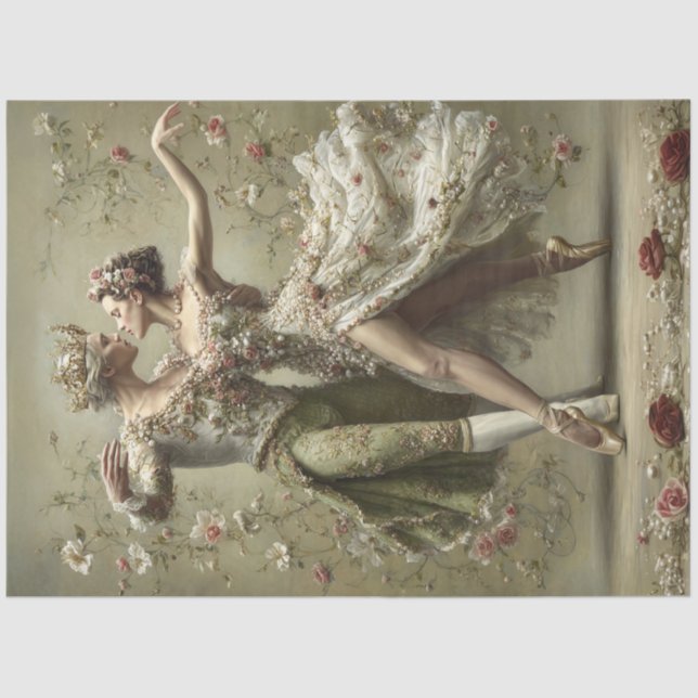 Once Upon a Time Couple  Seidenpapier (Vorderseite)