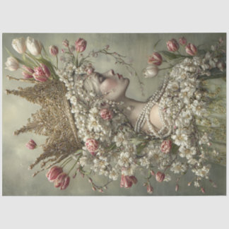 once upon a Time Portrait Seidenpapier