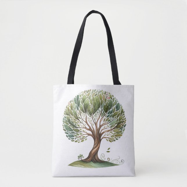 Once Upon a Tree Tote Bag  (Vorderseite)