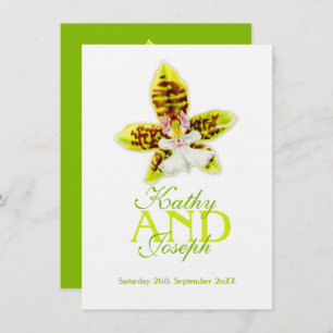 Oncidium Leucochilum Orchideen Blume laden ein Einladung