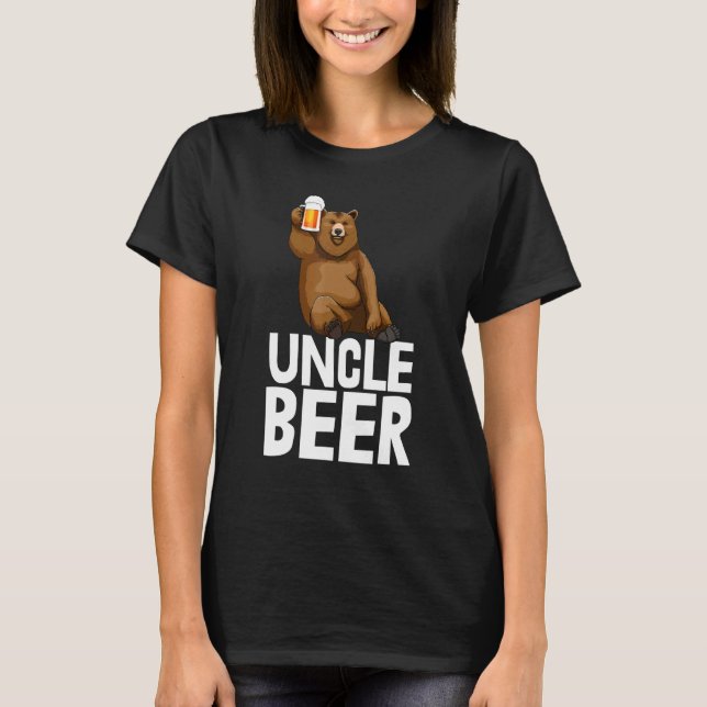 Oncle Beer S Bear Drink Bier T-Shirts Bier (Vorderseite)