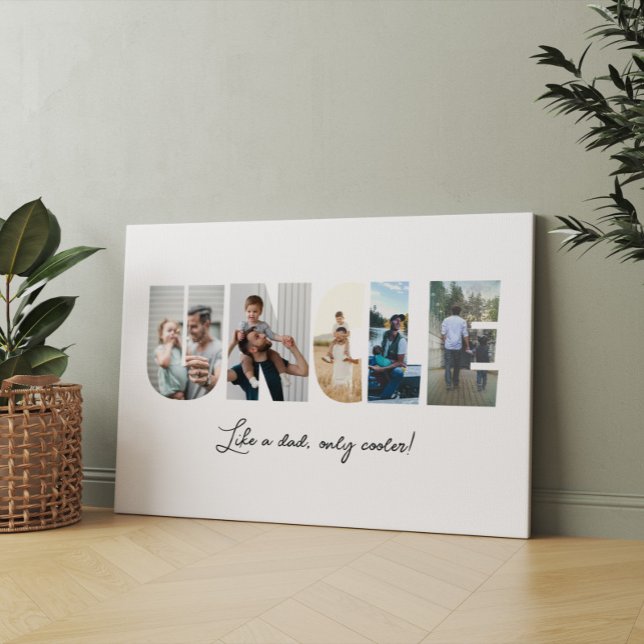 Oncle Foto Collage 5 Bilder Collage Leinwanddruck (Von Creator hochgeladen)