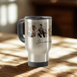 Oncle Foto Collage 5 Bilder Collage Reisebecher