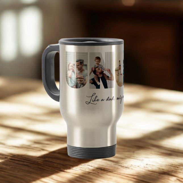 Oncle Foto Collage 5 Bilder Collage Reisebecher (Von Creator hochgeladen)