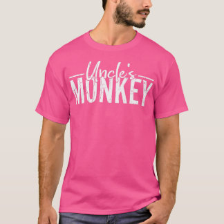 Oncles Affe Funny Monkeys Animal Lover Graphic T-Shirt