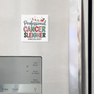 Oncology-Krankenschwester Weihnachten Krebs Chemo Magnet