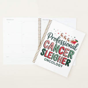 Oncology-Krankenschwester Weihnachten Krebs Chemo  Planer