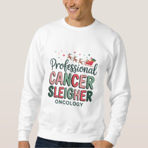 Oncology-Krankenschwester Weihnachten Krebs Chemo  Sweatshirt