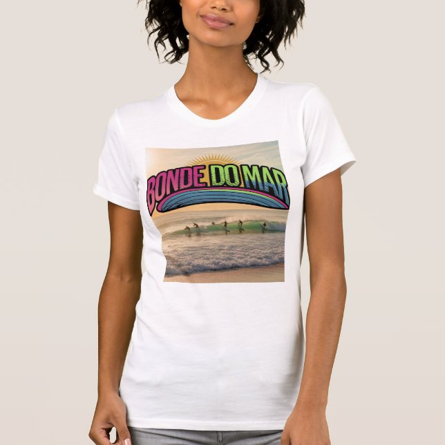 Ondas do Bonde do Mar T-Shirt (Vorderseite)