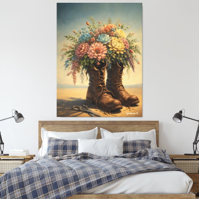 Onde o Cotidiano Acontece Leinwanddruck (Insitu (Schlafzimmer))