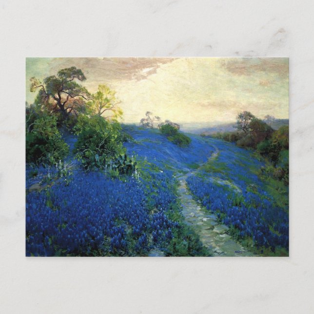 Onderdonk - Bluebonnet Field Postcard Postkarte (Vorderseite)