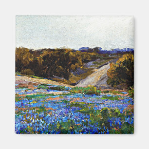 Onderdonk - Bluebonnets am späten Nachmittag Magnet