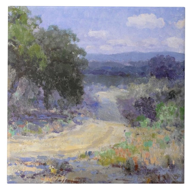 Onderdonk - Ein Weg durch das Texas Hill Country Fliese (Vorderseite)