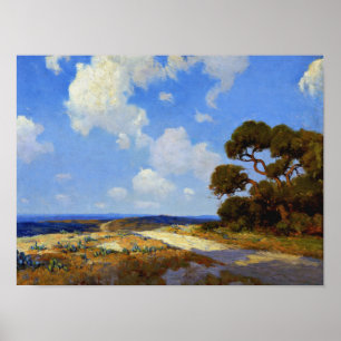 Onderdonk - Hill Country Lane Poster